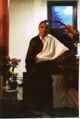 Formal Portrait of Lama Gonpo Tseten Rinpoche, photo taken in Oakland, California, 1980