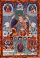 Guru Rinpoche painting by Lama Gönpo Tseten Rinpoche, prior to 1981.[5]